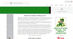 Desktop Screenshot of kelleyshvac.com